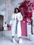 Knitted cardigan "MALIBU" - white